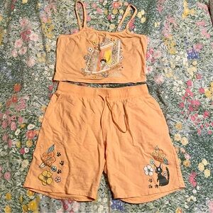 LAST CHANCE Kiki’s Delivery Service Leisure Set in Peach